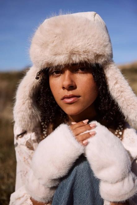 Barts Hawka Bomber női usanka homok színben 6