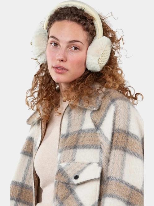Barts Bigwit Earmuffs női fülvédő homok színben 3
