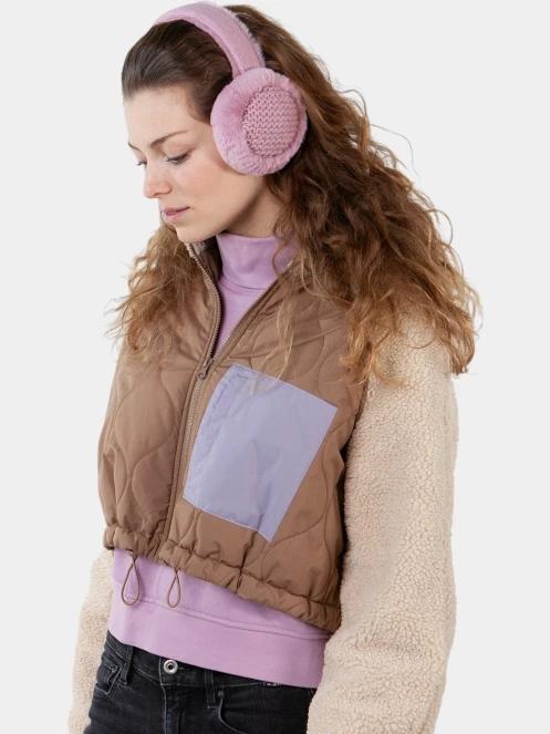 Barts Bigwit Earmuffs női fülvédő lila színben 4
