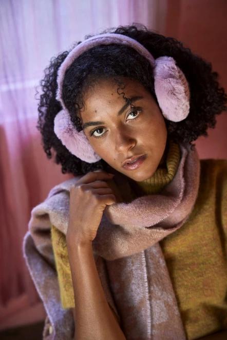 Barts Bigwit Earmuffs női fülvédő lila színben 5