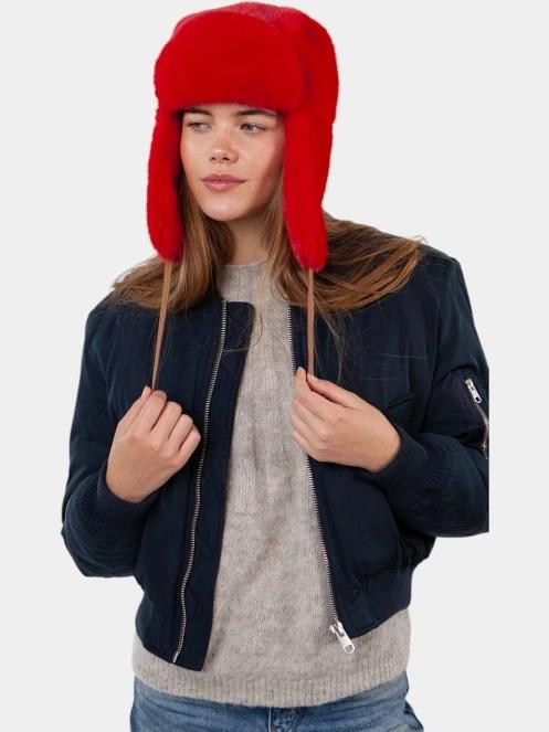 Barts Lucerne Bomber női usanka piros színben 4