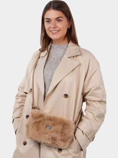 Barts Sourwood Clutch női borítéktáska barna színben 4