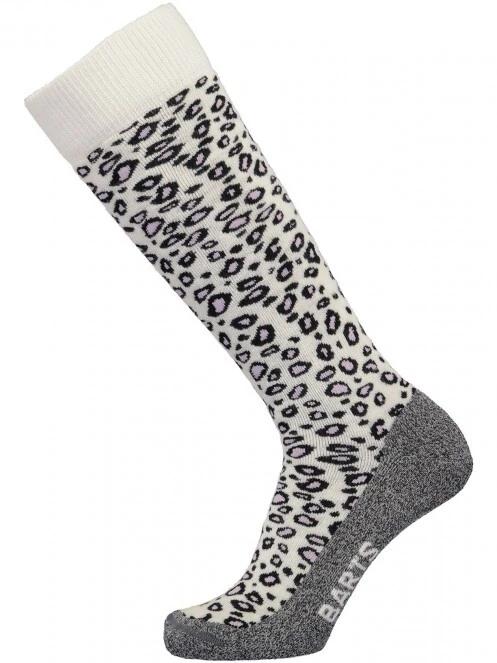 Barts Skisock Animal Print női sízokni fehér színben 2