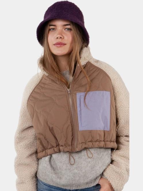 Barts Lavatera Hat női bucket hat lila színben 3