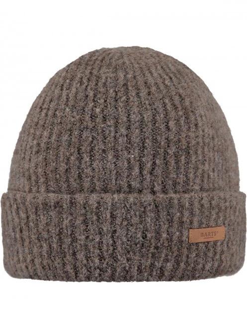 Barts Witzia Beanie női kötött sapka barna színben 2
