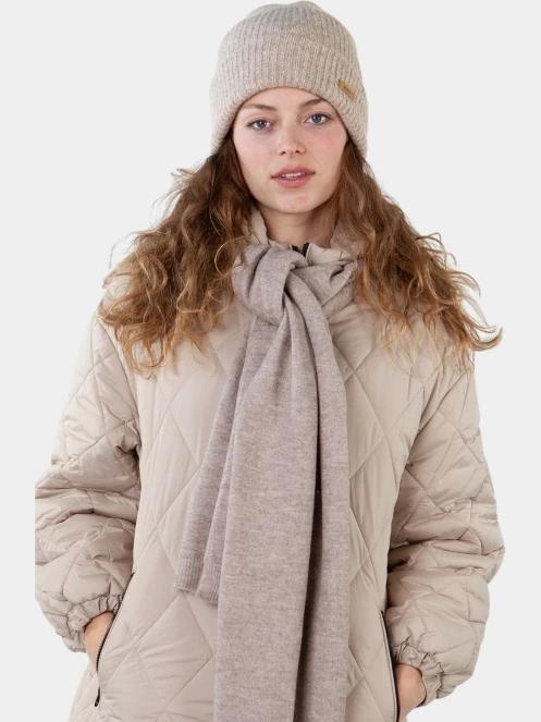 Barts Witzia Beanie női sapka homok színben 3