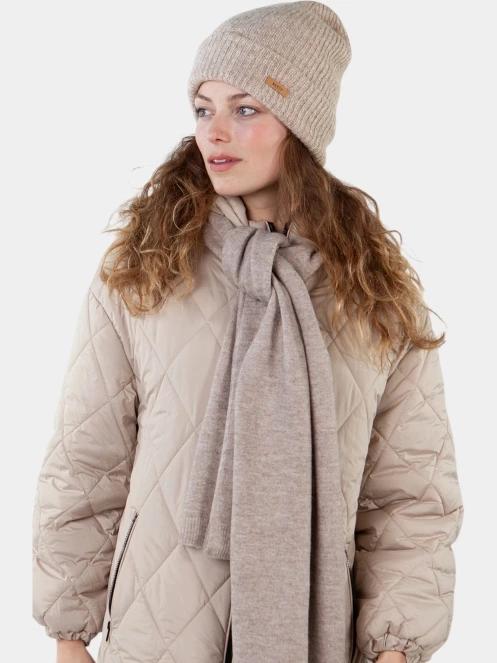 Barts Witzia Beanie női sapka homok színben 4