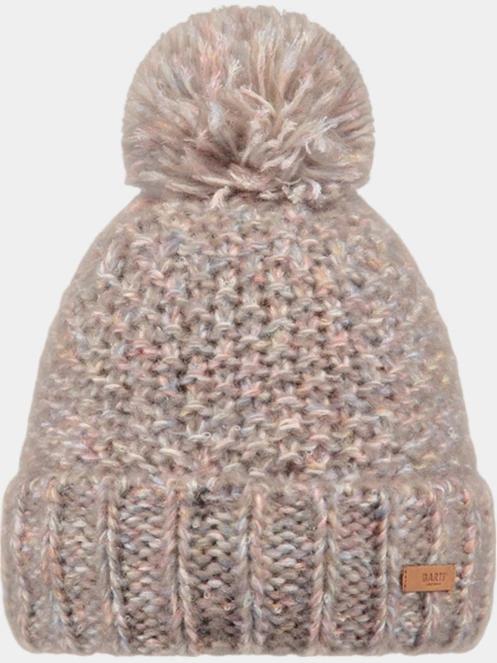 Barts Aitane Beanie női bojtos sapka szürke színben 2