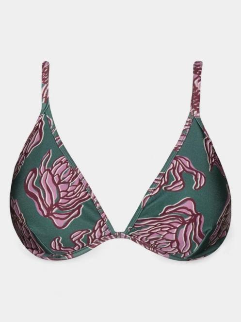Barts Gunja Wire Triangle női bikini felső zöld színben 4