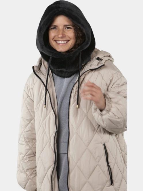 Barts Eliess Hood női balaklava fekete színben 3