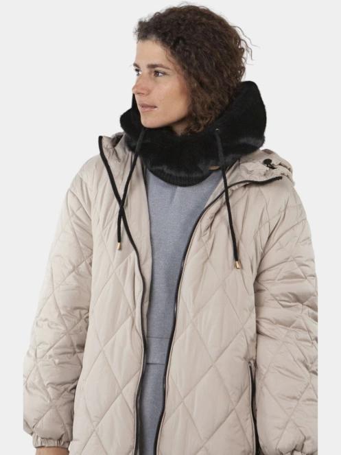 Barts Eliess Hood női balaklava fekete színben 4