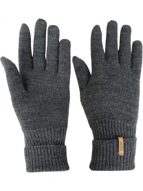 Barts Soft Touch Gloves női kesztyű szürke színben 2