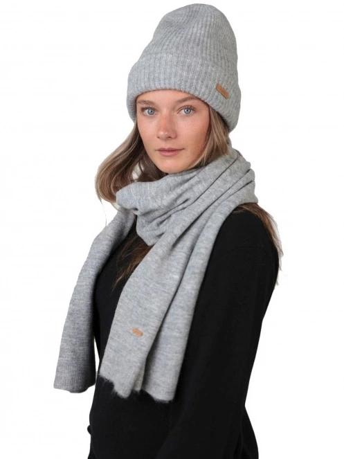 Barts Witzia Scarf női sál szürke színben 2