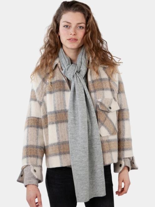 Barts Witzia Scarf női sál szürke színben 3