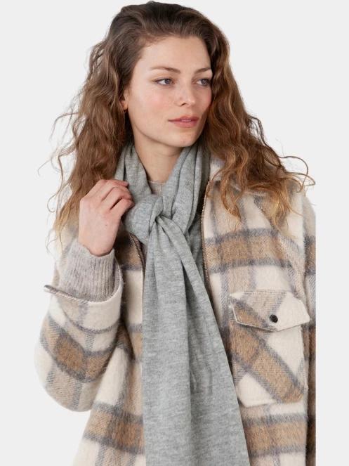 Barts Witzia Scarf női sál szürke színben 4