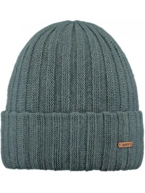 Barts Bayne Beanie női kötött sapka zöld színben 2