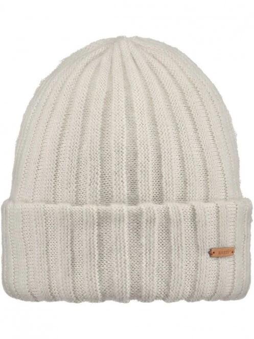 Barts Bayne Beanie női kötött sapka fehér színben 2