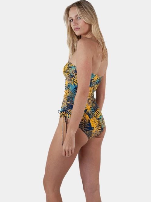 Barts Mahn Bandeau One Piece női fürdőruha sötétkék színben 3