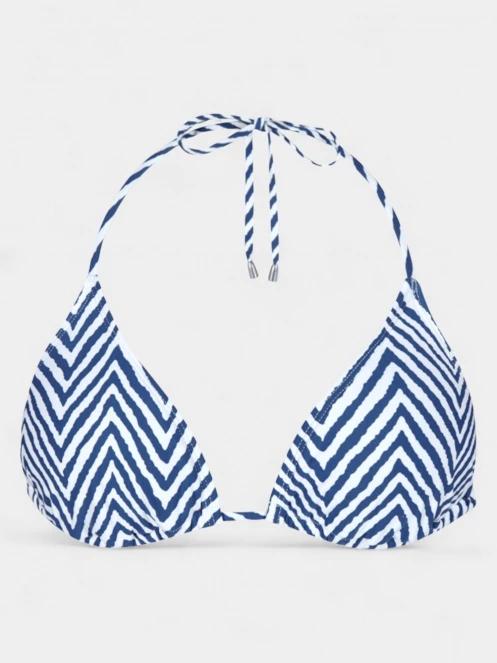 Barts Yankun Triangle női bikini felső kék színben 4