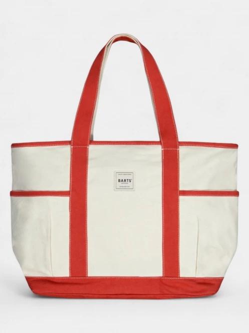 Barts Shaey Beachbag női strandtáska fehér színben 2