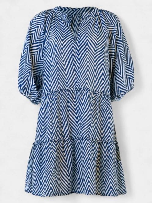 Barts Adeliu Dress női strandruha kék színben 5
