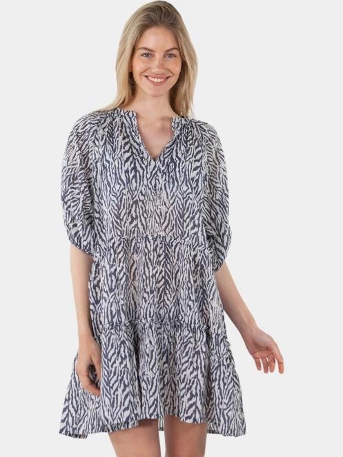 Barts Adeliu Dress női strandruha sötétkék színben 2