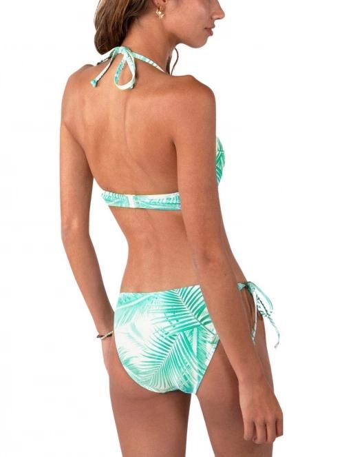 Barts Palmsy Tanga női bikini alsó zöld színben 4