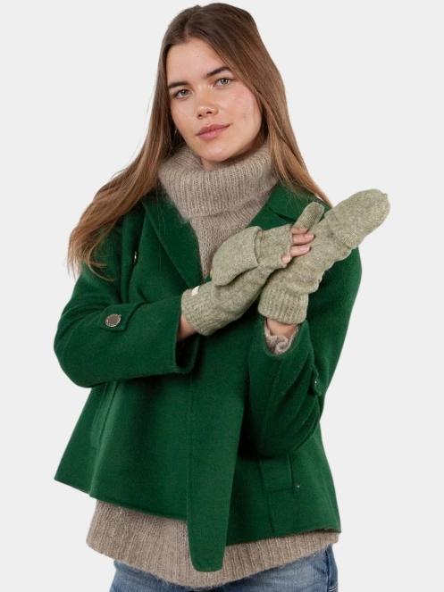 Barts Kirinda Bumgloves női kesztyű zöld színben 4