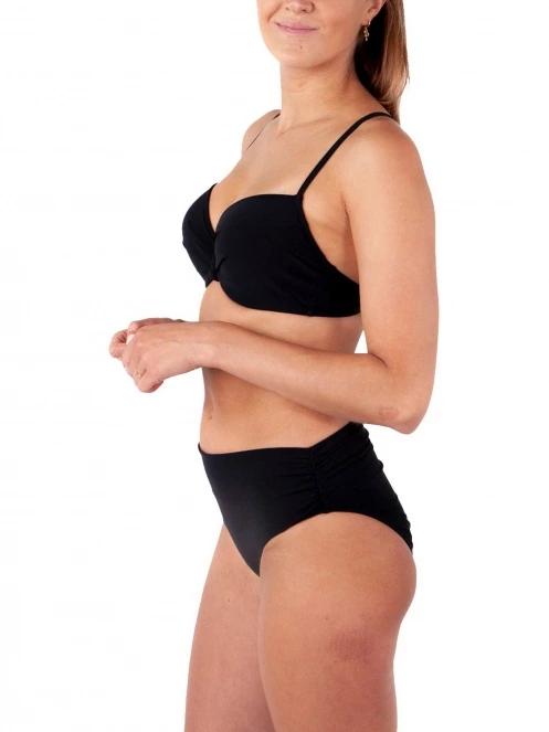 Barts Solid High Waist Briefs női bikini alsó fekete színben 4