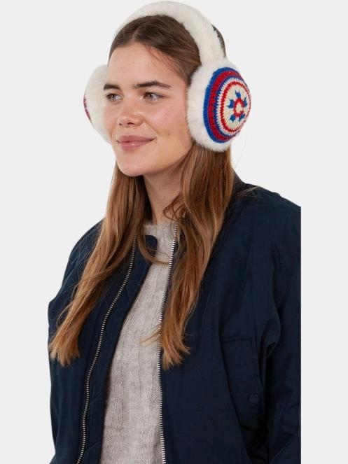 Barts Crochetti Earmuffs női fülvédő kék színben 3