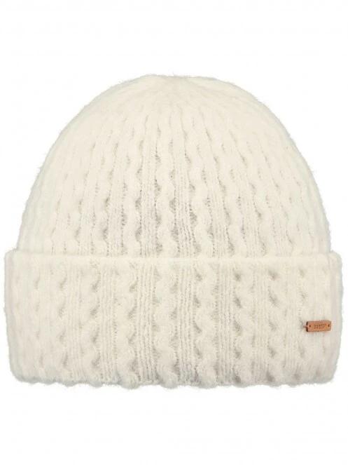 Barts Anye Beanie női kötött sapka fehér színben 2