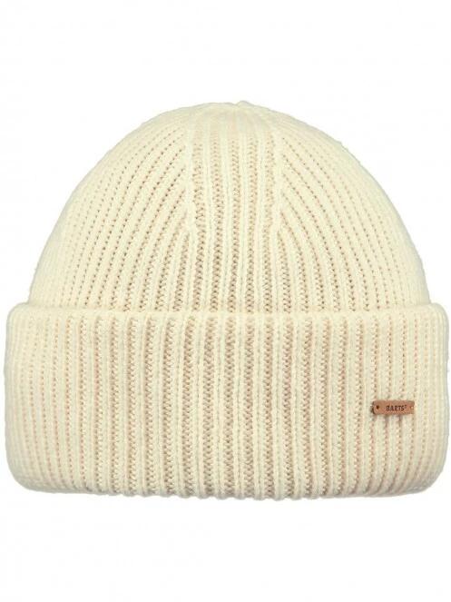 Barts Karlini Beanie női kötött sapka fehér színben 2