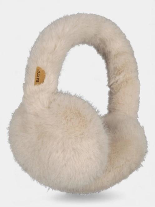 Barts Big Fur Earmuffs női fülvédő homok színben 2