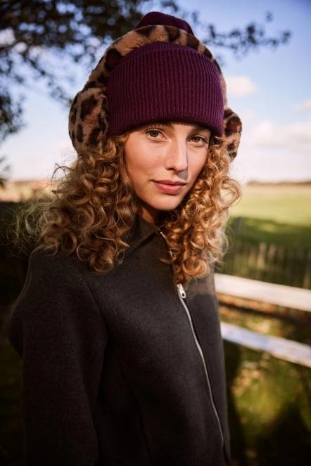 Barts Big Fur Earmuffs női fülvédő barna színben 5