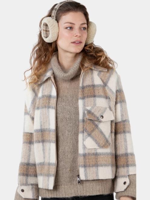 Barts Sunnaha Earmuffs női fülvédő barna színben 4