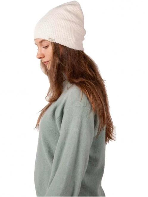 Barts Lenn Beanie női sapka fehér színben 3