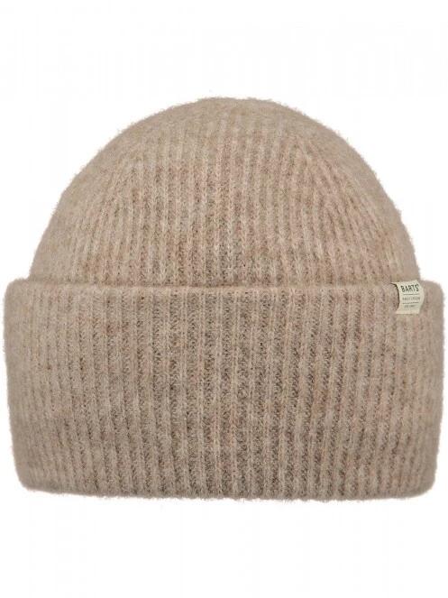 Barts Kylar Beanie női kötött sapka homok színben 2