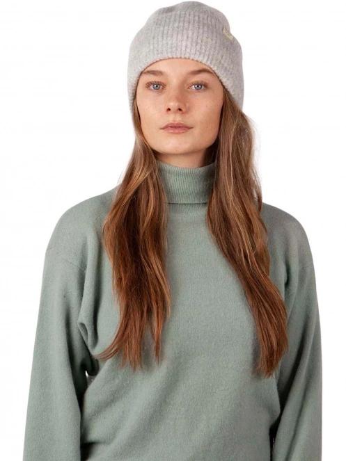 Barts Kylar Beanie női kötött sapka szürke színben 2
