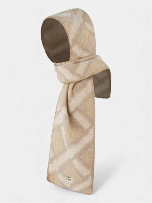 Barts Halberra Scarf női sál barna színben 2