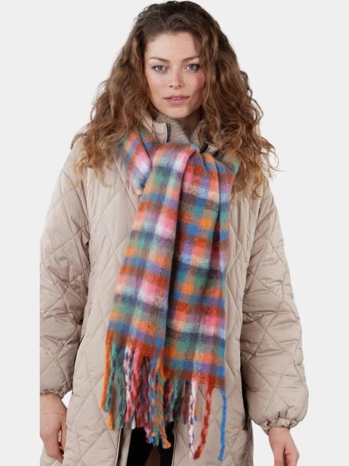 Barts Plaity Scarf női sál rózsaszín színben 4