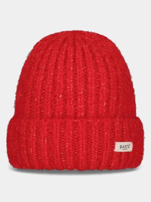 Barts Wellawaya Beanie női kötött sapka piros színben 2