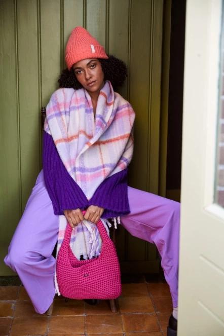 Barts Chilah Beanie női kötött sapka narancssárga színben 3