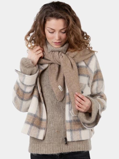 Barts Darty Scarf női sál barna színben 4