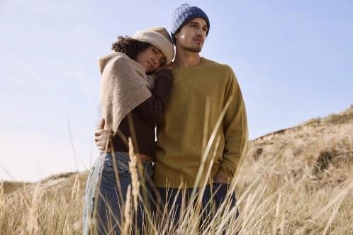 Barts Darty Scarf női sál barna színben 7