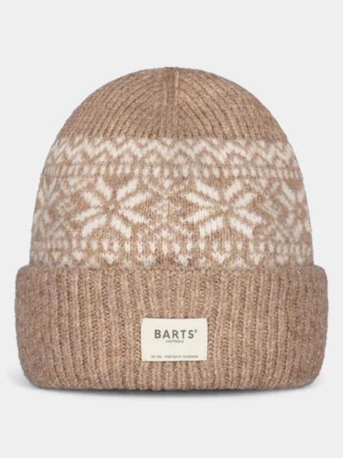 Barts Negomba Beanie női kötött sapka barna színben 2