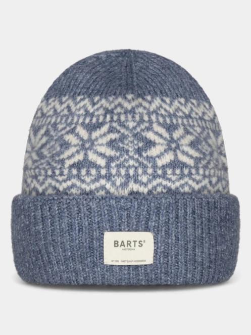 Barts Negomba Beanie női kötött sapka kék színben 2