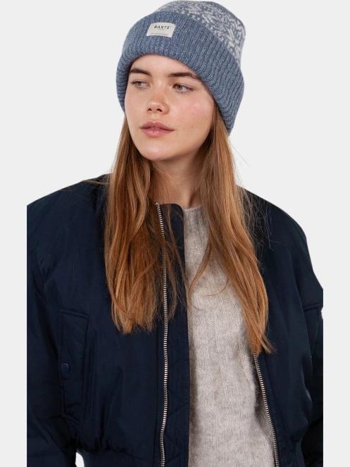 Barts Negomba Beanie női kötött sapka kék színben 4