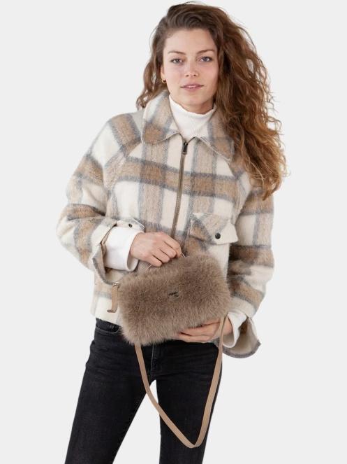 Barts Reydar Handbag női kézitáska barna színben 3