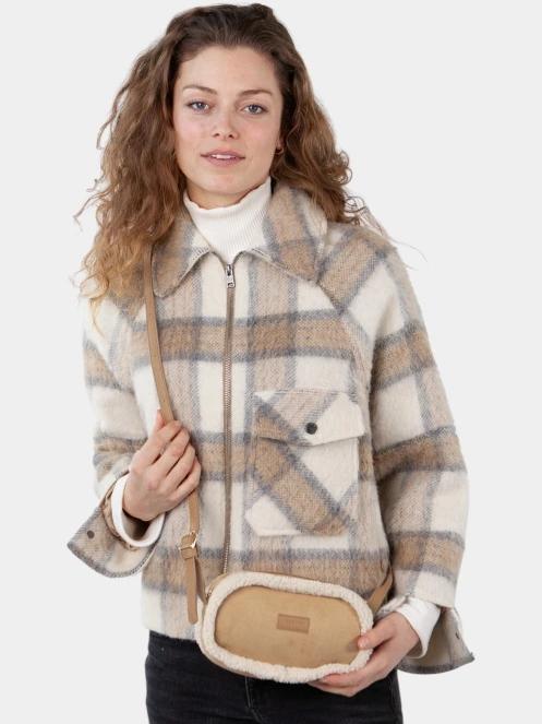 Barts Aedey Shoulderbag női válltáska barna színben 4