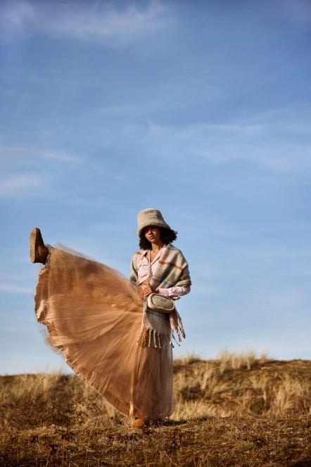 Barts Aedey Shoulderbag női válltáska barna színben 5